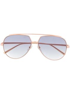 Marc Jacobs Eyewear солнцезащитные очки-авиаторы с эффектом градиента