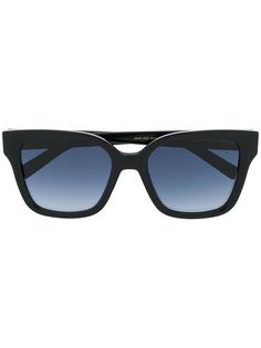 Marc Jacobs Eyewear солнцезащитные очки в массивной прямоугольной оправе