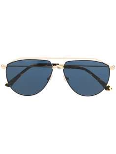 Jimmy Choo Eyewear солнцезащитные очки-авиаторы с затемненными линзами