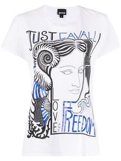 Just Cavalli футболка Love Freedom