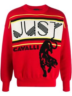 Just Cavalli джемпер с вышитым логотипом