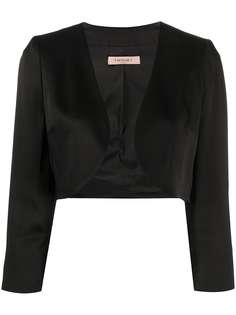 Twin-Set укороченный жакет без застежки