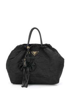 Prada Pre-Owned сумка-тоут с аппликацией