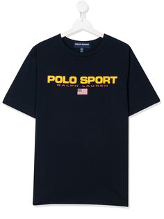 Ralph Lauren Kids футболка с логотипом