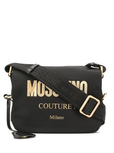 Moschino сумка на плечо с логотипом