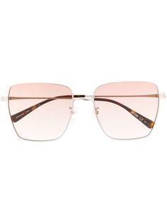 Moschino Eyewear солнцезащитные очки в массивной квадратной оправе
