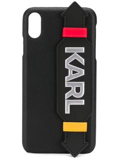 Karl Lagerfeld чехол для iPhone XS Max с логотипом