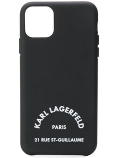 Karl Lagerfeld чехол для iPhone 11 Pro Max с логотипом