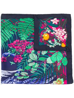 Hermès Pre-Owned платок Flamingo Party