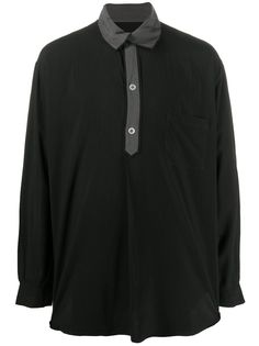 Yohji Yamamoto Pre-Owned рубашка свободного кроя