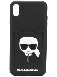 Karl Lagerfeld чехол Karl Cardslot для iPhone XS Max