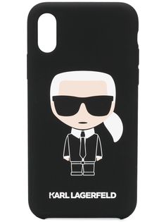 Karl Lagerfeld чехол Ikonik для iPhone X/XS