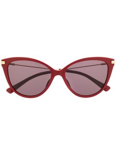 Moschino Eyewear солнцезащитные очки в оправе кошачий глаз