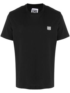 Les Hommes Urban футболка с круглым вырезом и логотипом
