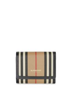 Burberry маленький кошелек в полоску Icon Stripe