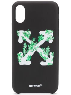 Off-White чехол для iPhone XS с логотипом