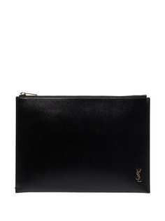 Saint Laurent клатч с монограммой