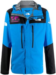 The North Face куртка в стиле колор-блок с капюшоном