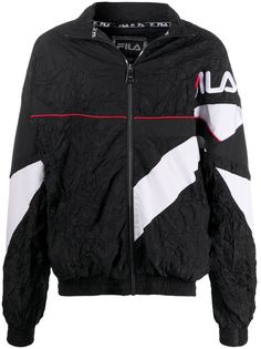 Fila ветровка с жатым эффектом