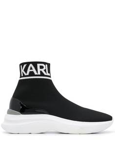 Karl Lagerfeld высокие кроссовки Verge