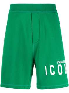 Dsquared2 спортивные шорты Icon с логотипом