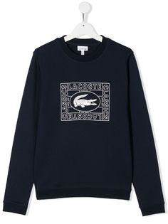 Lacoste Kids толстовка с логотипом