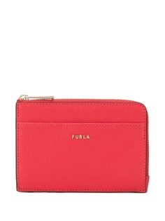 Furla кошелек на молнии с металлическим логотипом