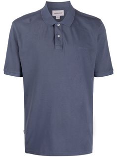 Woolrich рубашка-поло с вышитым логотипом