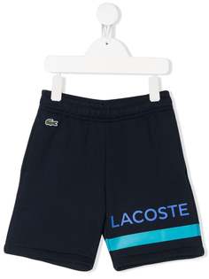 Lacoste Kids шорты с логотипом