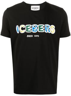 Iceberg футболка с логотипом