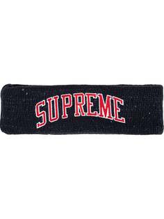 Supreme повязка на голову с логотипом