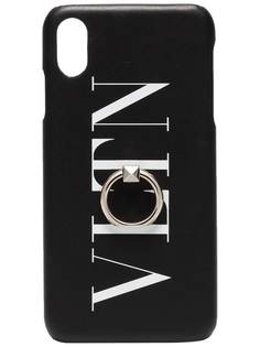 Valentino Garavani чехол для iPhone XS с логотипом VLTN