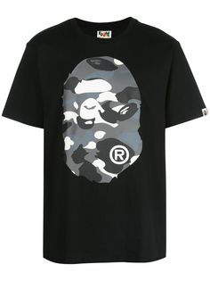 BAPE футболка с графичным принтом