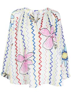 Mira Mikati блузка с принтом