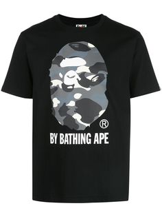 BAPE футболка с графичным принтом