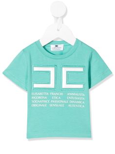 Elisabetta Franchi La Mia Bambina футболка с логотипом