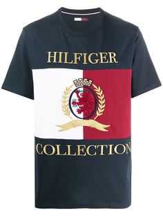 Hilfiger Collection футболка с вышивкой