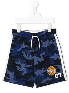 Ralph Lauren Kids спортивные шорты с камуфляжным принтом