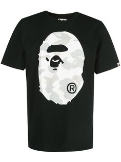 BAPE футболка с графичным принтом