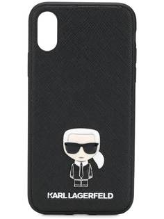 Karl Lagerfeld чехол Ikonik Pin для iPhone X/XS
