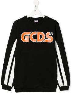 Gcds Kids толстовка с круглым вырезом и логотипом