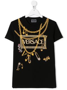 Young Versace футболка с принтом Bling