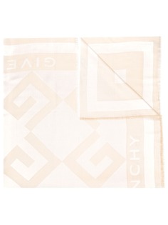 Givenchy жаккардовый шарф с узором