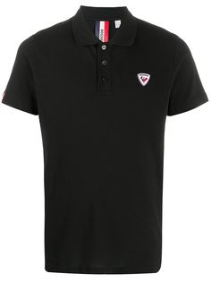 Rossignol рубашка-поло с нашивкой-логотипом