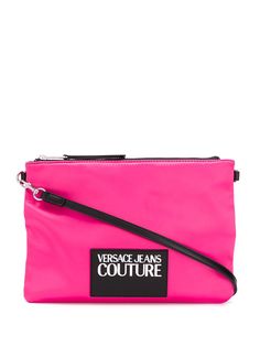 Versace Jeans Couture клатч с нашивкой-логотипом