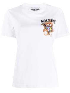 Moschino футболка с принтом Teddy Bear