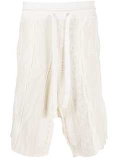 Laneus трикотажные шорты с кулиской