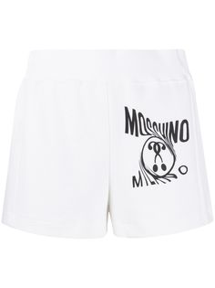 Moschino спортивные шорты с логотипом