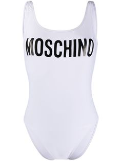 Moschino купальник с логотипом
