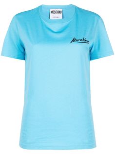 Moschino футболка с логотипом